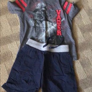 Matching Vader outfit